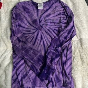 tie-Dye Long Sleeve Shirt